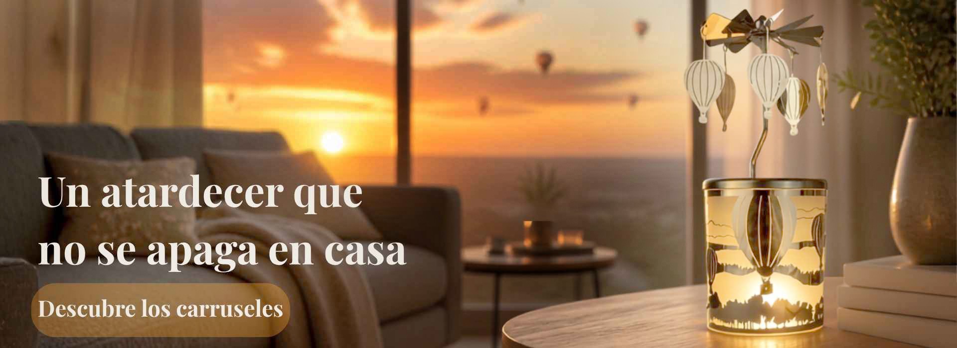 Un atardecer que no se apaga en casa